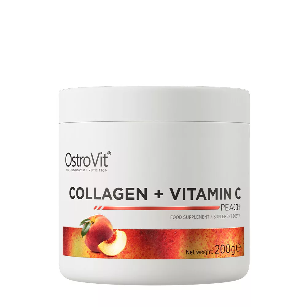 OSTROVIT Collagen + Vitamin C, 200g, Breskev