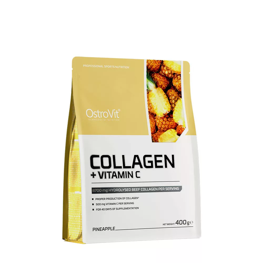 OSTROVIT Collagen + Vitamin C 400g, Ananas